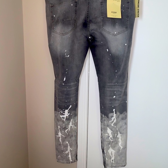 KDNK Other - Size 38 men’s skinny Jean with zippers